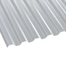 Scobalit Polycarbonat Wellplatten klar Trapez 76/18 1,3 mm 2,00 m