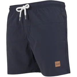 URBAN CLASSICS Block Swim Shorts Blau 4XL