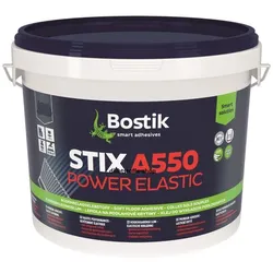 Bostik Stix A550 Power Elastic PVC-Lino-Vinyl Belag Kleber Klebstoff 13kg Eimer