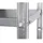 SCHULTE Regalwelt Grundregal Stahl 180 cm x 80 cm x 35 cm grau