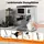 Costway Espressomaschine 20 Bar silberfarben mit Milchaufschäumer & 1,7L Tank