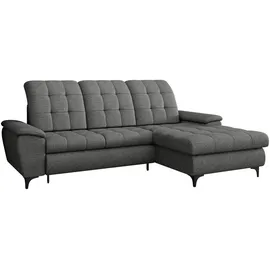 Mirjan24 Ecksofa Crystal, mit Schlaffunktion und Bettkasten, 260x182x103 cm, Wohnzimmer, Sofas - Couches, Wohnlandschaften, Ecksofas