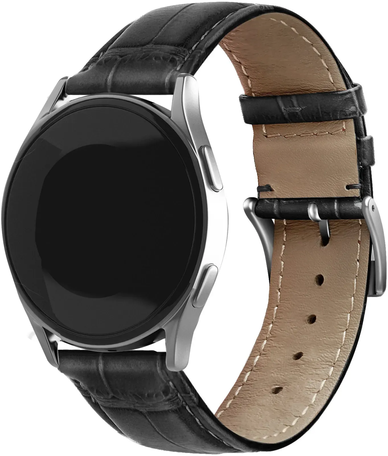 Strap-it ICE Fit RT 3.0 - 40mm Armband Leder für ICE Fit RT 3.0  - 40mm - Schwarz - Schnallenverschluss