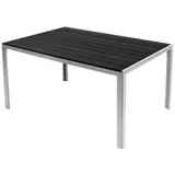 INDA-EXCLUSIV Gartentisch 0 x 0 x 0 cm Silber/Schwarz