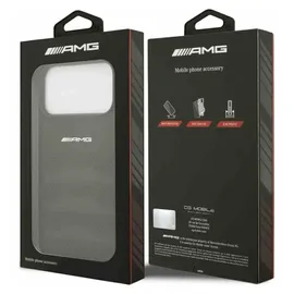 Mercedes-Benz iPhone 17 Pro Max Leder Case schwarz