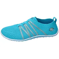 Dockers by Gerli Damen Slipper, Frauen Slip On,Schlupfschuhe,schluepfschuhe,College Schuhe,Businessschuhe,Anzugschuhe,büro,türkis,37 EU - 37 EU