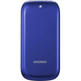 Brondi Stone+ Basic Clamshell Mobiltelefon Dual SIM Blau 2.4" Kamera 1.3MP - Blau
