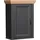 Mäusbacher Hängeschrank "Mali", grau (anthrazit matt, asteiche), B:45cm H:63cm T:25cm, Holzwerkstoff, Schränke, Hängeschrank Bad-Hängeschrank, Landhausstil, Breite 45 cm, Höhe 63 cm, Metallgriff