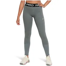Nike Pro Leggings Mädchen carbon heather/white M 137-146 cm