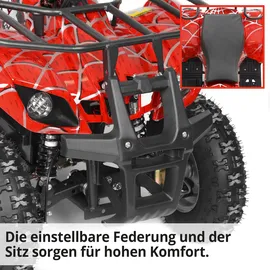 Hecht Elektro Quad 56100 Rot