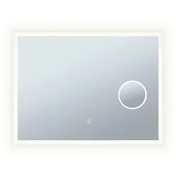 Paulmann WD Mirra eckig Kosmetik IP44 LED 20W 800x600mm Spi 230V Metall/Acryl