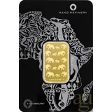 Rand Refinery Südafrika 31,1 Gramm Goldbarren Rand Refinery - Elefant
