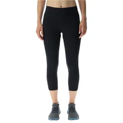 UYN Crossover 3/4 Outdoor-Leggings Damen black/blue danube L