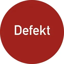 Defekt, Papier, Ø 35 mm, 500 Stück/Rolle