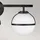 Elstead Lighting Wandleuchte 60,6 cm IP44 schwarz