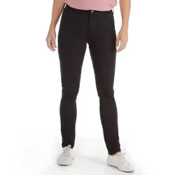 Slim-Fit Damenhose SLIM-FIT CRAWFORD PANT, schwarz, Größe W12/REG - schwarz - W12/REG