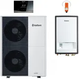 Vaillant aroTHERM Split Wärmepumpen-Paket 4.0105 VWL 125/5 AS S2, 10,25kW bei A7/W35, R290, mit sensoCOMFORT