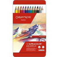 Caran d'Ache SUPRACOLOR Aquarelle 12