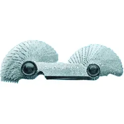 Gewinde-Schablone 58 Blatt Metrisch/Ww./Rohr