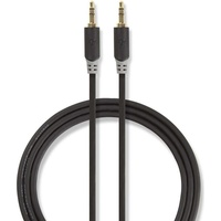 Nedis Audio-Kabel 5 m 3.5mm Anthrazit