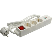 Hama Steckdosenleiste, 3-fach, USB-C-/USB-A-Buchse, PD/Fast Charge, max. 18W, USB-PD,