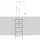 Hailo Professional Hailo Einholm- Einstiegshilfe versenkbar 50x50mm Edelstahl 1.4571/ASTM316ti