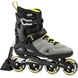 Rollerblade Macroblade 80 ABT Silver/Neon Yellow, 285