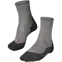 Falke RU4 Wool Herren Socken light grey Melange 44-45