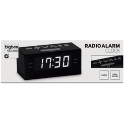 BigBen Radiowecker Bigben Radiowecker RR60 schwarz dimmbares Display FM Radio AU321982