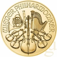 1 Unze Goldmünze Wiener Philharmoniker 2022