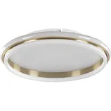 Beliani LED Deckenleuchte Gold