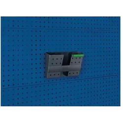 Bott Dokumentenhalter DIN A4 quer Ku.B340xT100xH213mm f.Lochplatten 5St./Btl.