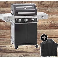 Rösle BBQ-Station Videro G3-S Vario+ schwarz inkl. Abdeckhaube