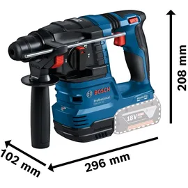 Bosch GSR 18V-55 Professional Combo Kit inkl. 2 x 4,0 Ah + GWS 18V-7 + GBH 18V-22 + Werkzeugtasche