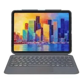ZAGG Pro Keys Tastatur Hülle mit Trackpad für iPad Air 10,9'' 2020 grau/schwarz DE
