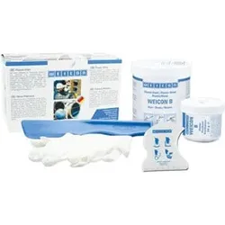 WEICON B, stahlgefülltes Epoxidharz-System für Reparatur und Formgebung, 0,5 kg, dunkelgrau
