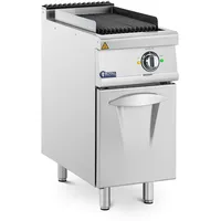 Royal Catering Lavastein-Grill 4,5 kW mit Unterschrank