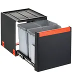 Franke Sorter Cube 40 14 l + 2 x 7 l Schwarz