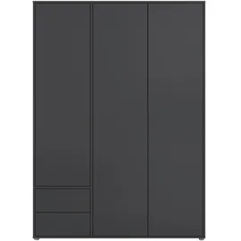 Rauch Möbel NABILA viel Stauraum« in GERMANY Schlafzimmer, Kinderzimmer, Jugendzimmer, Flur, 3-türig, 2 Schubladen Push-to-Open Funktion TOPSELLER MADE IN Grau metallic, Schwarz, Breite 140 cm