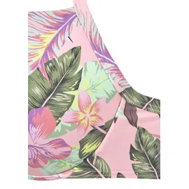 s.Oliver Push-Up-Bikini-Top Damen rose-bedruckt Gr.34 Cup C