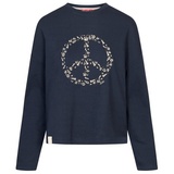 DERBE Damen Sweatshirt Peace Navy M