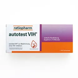Autotest VIH HIV-Selbsttest ratiopharm 1 St