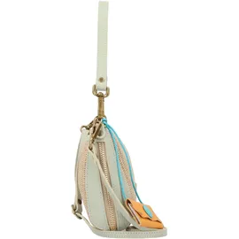 Gabs Schultertasche Leder/Stroh Grün/Mint