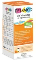 PEDIAKID® 22 Vitamines et Oligo-éléments Solution(S) 125 ml