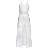 vivance by lascana Spitzenkleid Sommerkleid Weiß 38