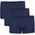 Ammann Retro Short Boxershorts Dunkelblau L 3er Pack