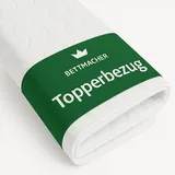 bettmacher Topperbezug 180 x 200 cm weiß
