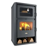 🔥 Holzofen PRITY FG D 14,2 kW mit Backofen | Heizen & Kochen | BlmSchV 2 ЕЕК А