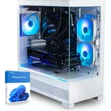 dcl24.de dcl24 High End Streaming PC AMD Ryzen 9 7950X3D, RTX4090, 64GB RAM, 2TB SSD, Gamer PC mit 8x5.0 GHz, WLAN, Windows 11 Pro Gaming PC für Streamer