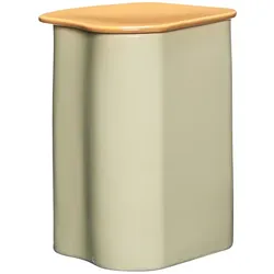 Hübsch Interior - Amare Aufbewahrung mit Deckel small, sand / braun